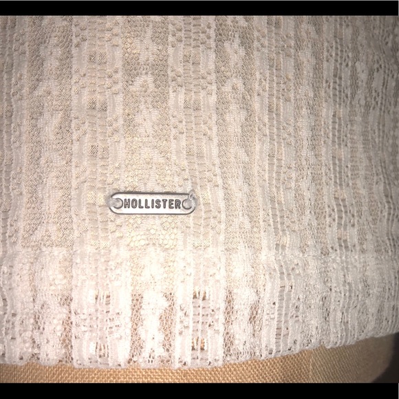 Gold & Cream Lace Hollister Skirt - Picture 5 of 5